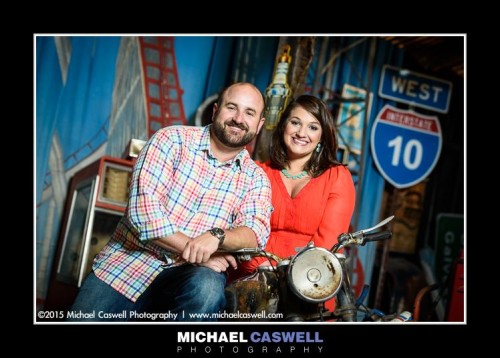Read more about the article Engagement Portrait at Moviesets in Slidell Louisiana – Amber & Chris