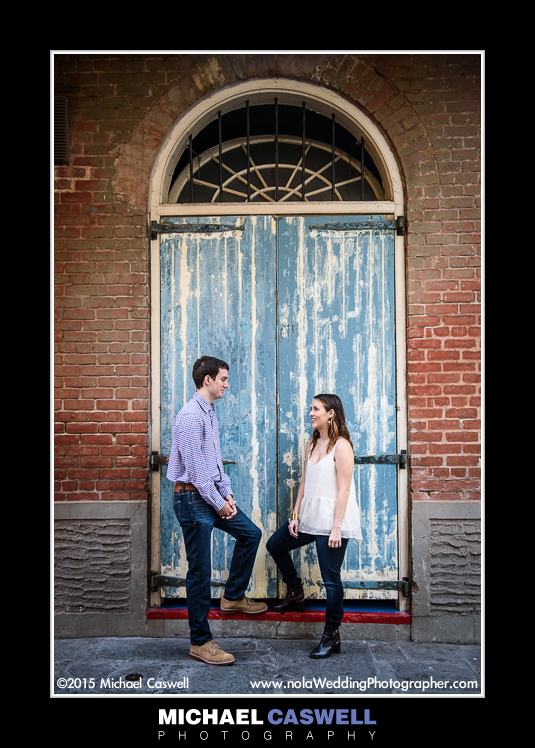 Read more about the article Macie & Mason’s Engagement Portrait in the French Quarter
