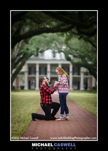 Read more about the article Michael’s Proposal to Mary at Oak Alley Plantation