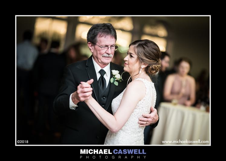 bride and father dance