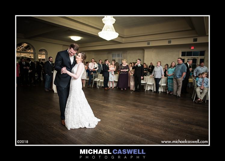 first dance at The Greystone in Mandeville
