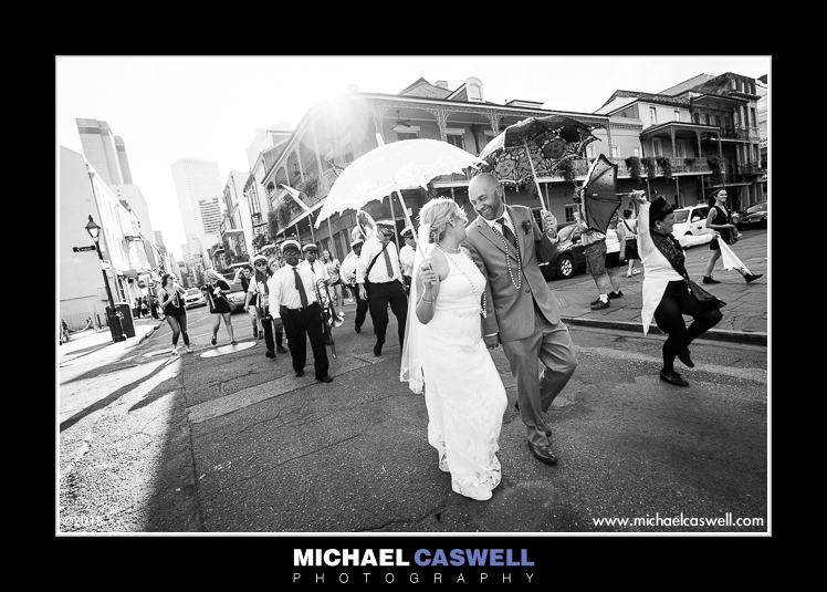 Second Line Parade for Elopement