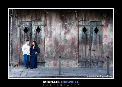 Read more about the article Lauren & AJ’s Engagement Portrait in the French Quarter