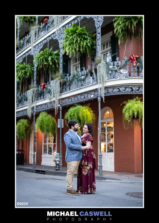 Read more about the article Gillian & Jordan’s Engagement Portrait in the French Quarter