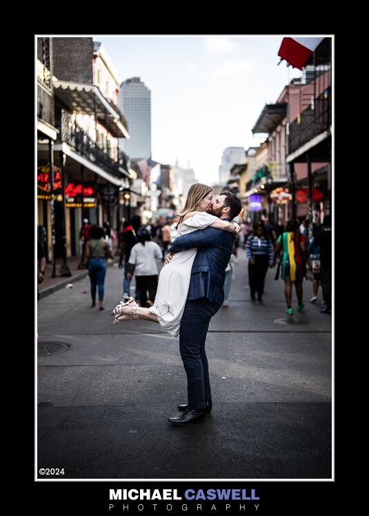 Read more about the article Reagan & Taylor’s Engagement Portrait in the French Quarter